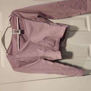 NWOT GymShark Corset Seamless Long Sleeve Top